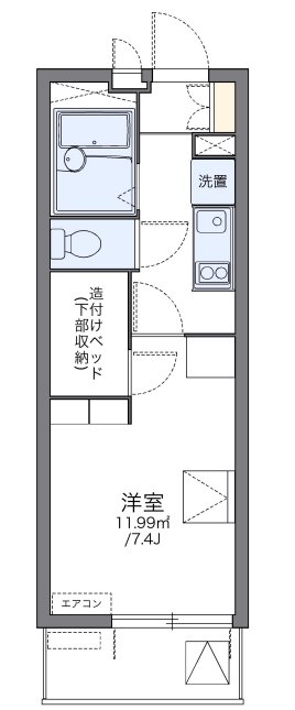 レインボーステイツの間取り