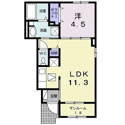 シュテルンの間取り