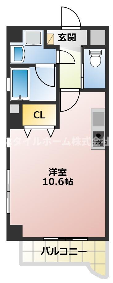 レジデンスウインド山の手の間取り