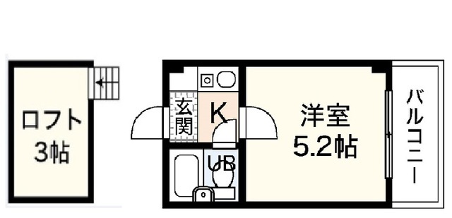 メゾンナカノの間取り