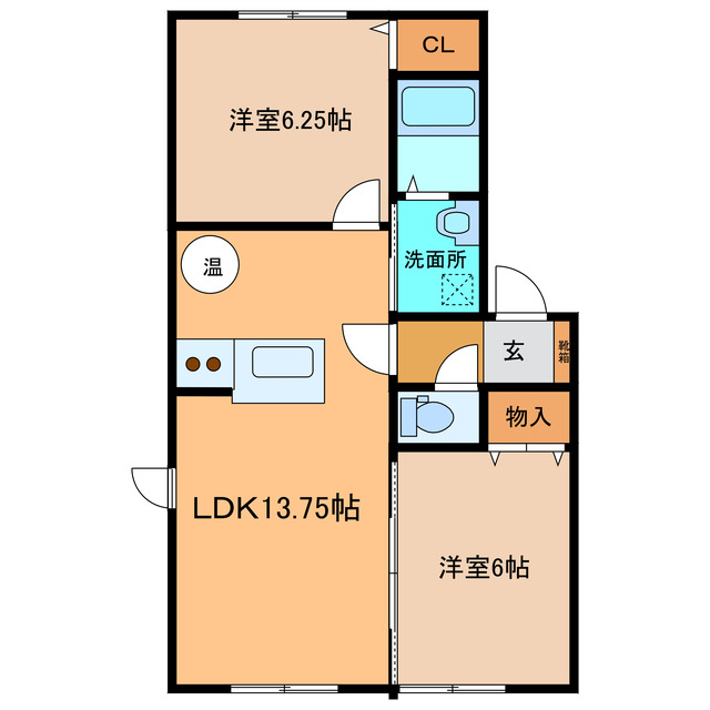 グランドールKIの間取り