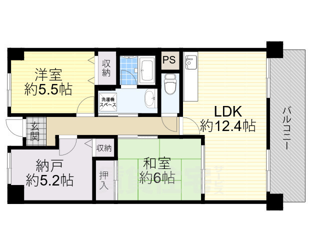 プレミール28の間取り