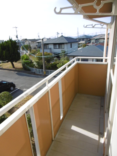 バルコニー　バルコニーがあります