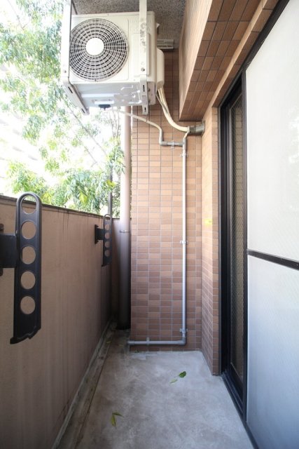 バルコニー　バルコニーがあります