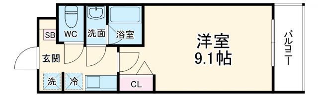 La Fite kyoto OIKE_WESTの間取り写真
