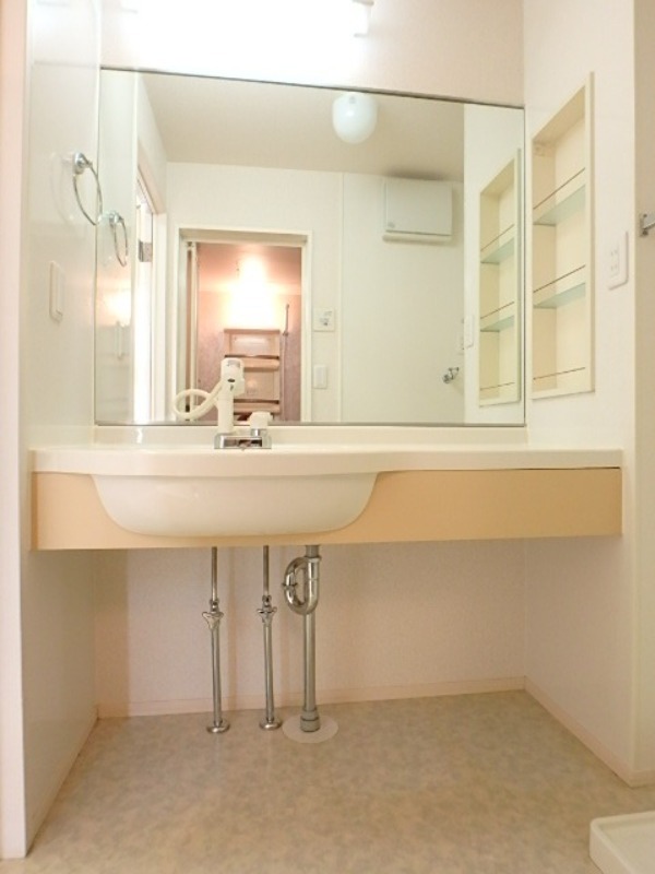 洗面設備　図面と現状に相違がある場合には現状を優先