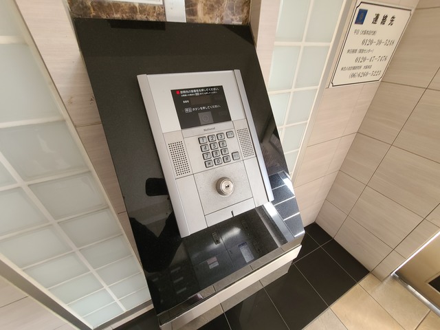 セキュリティ　オートロックが付いています