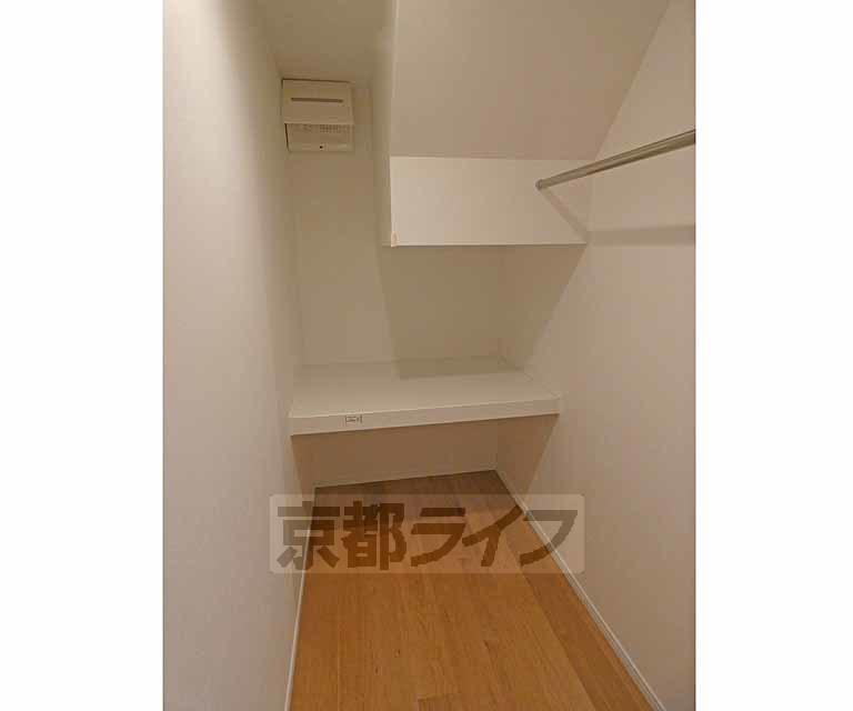 収納　ウォークインクローゼットです・