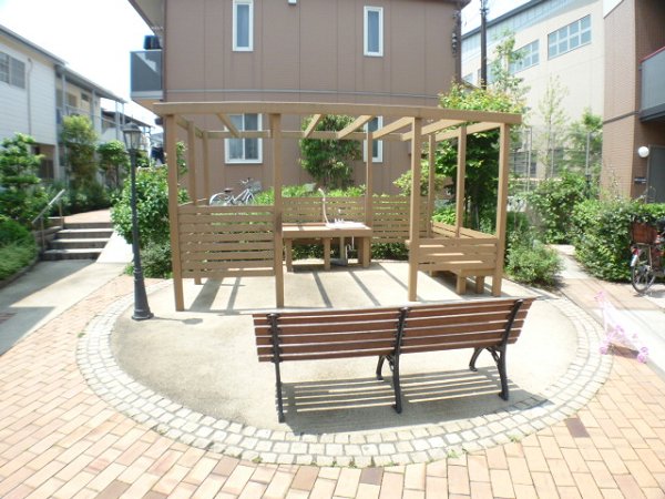 庭　パーゴラ