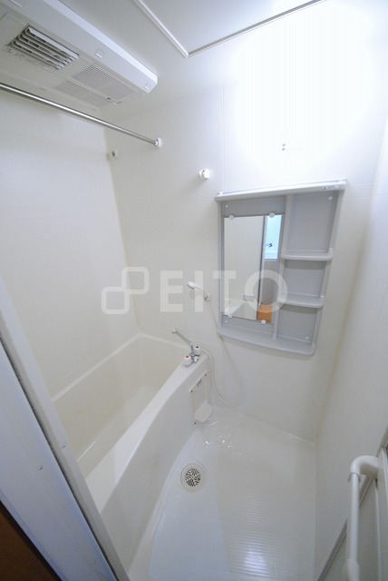 バス・シャワールーム　写真は２０６号室