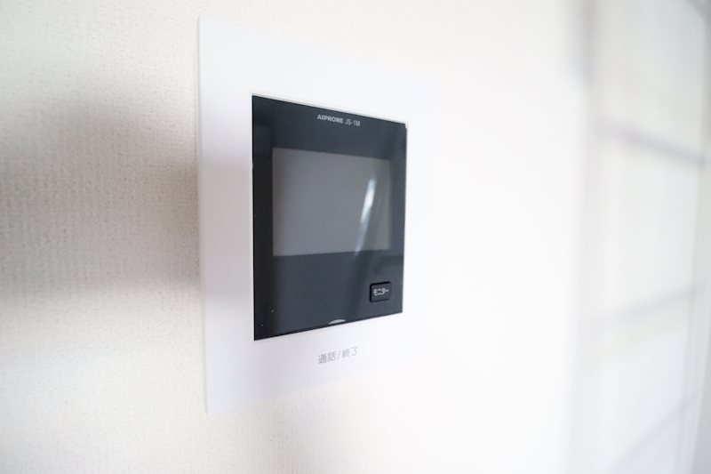 セキュリティ　ドアホン付きのため安心安全です。