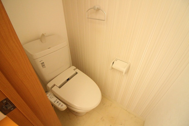 トイレ　清潔感のあるトイレです。