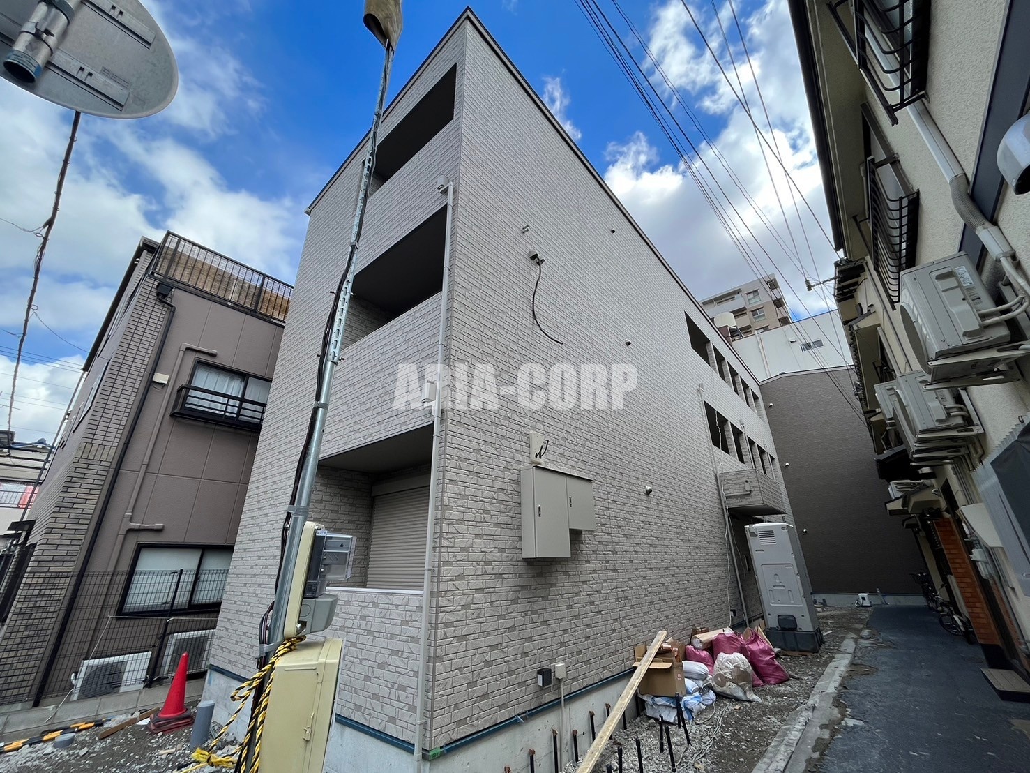 建物外観　2025年完成、新築デザイナーズアパートシリーズ！