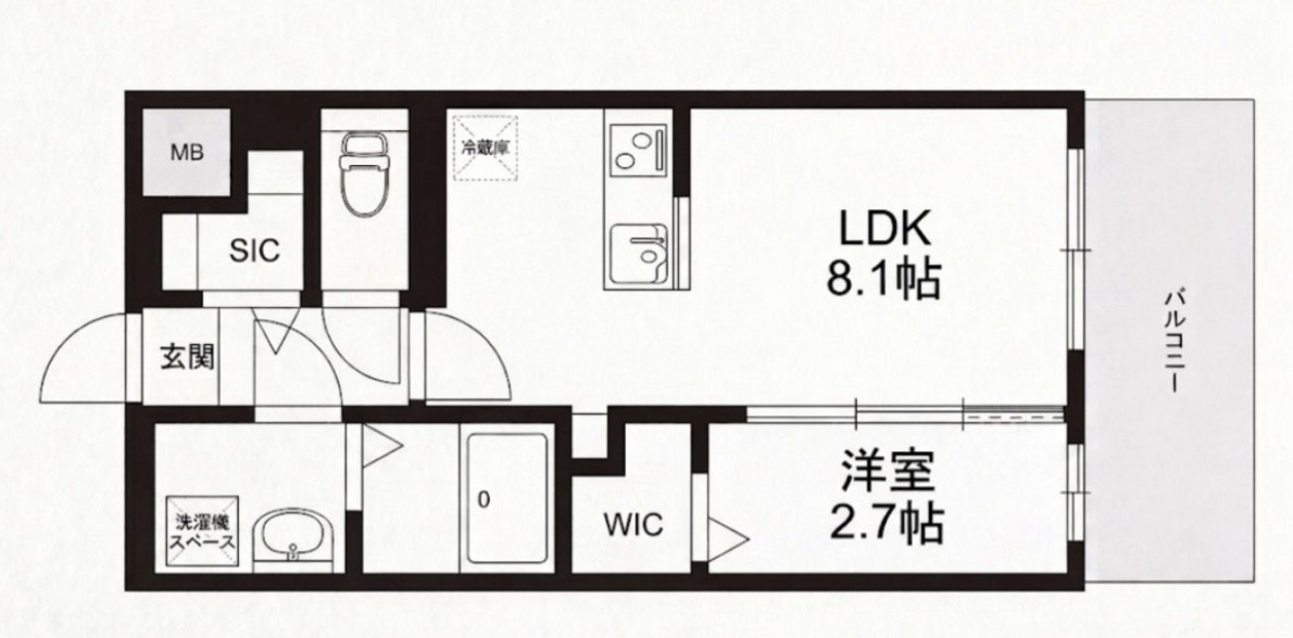 MODERN EIGHT 高宮lietoの間取り写真
