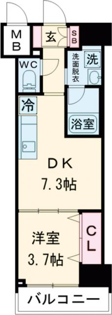 ZOOM立川曙町の間取り写真