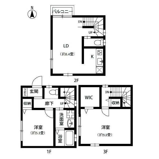 陽だまりの詩 T-6の間取り写真