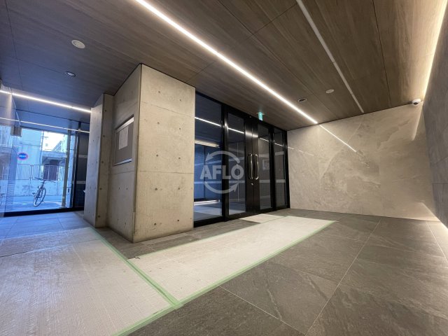 ロビー　南堀江アパートメントシエロ　ロビー