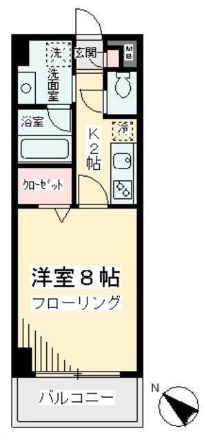 HEIM TAKUMI IIの間取り写真