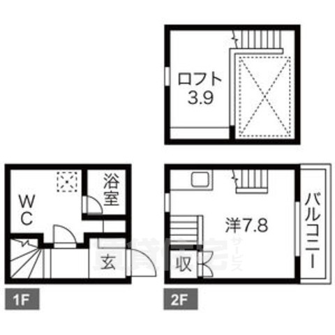 porto maisonの間取り写真