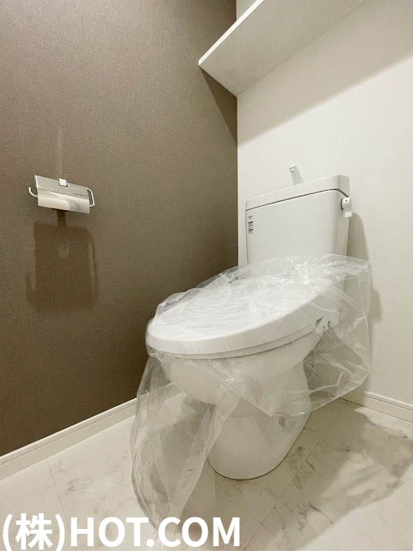地下鉄空港線 赤坂駅 徒歩9分 10階建 築5年のトイレ写真