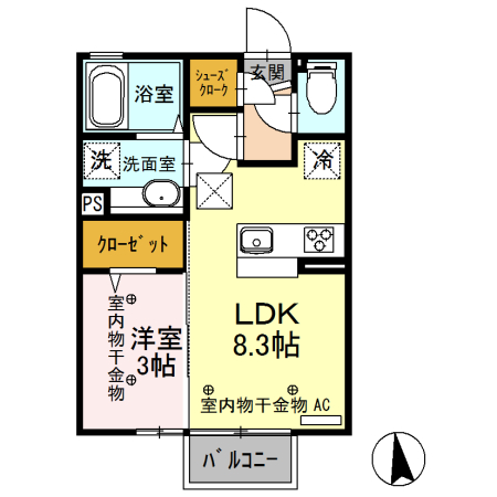 【エルディオールの間取り】