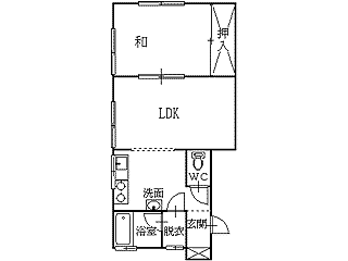 フォレストなかやまの間取り