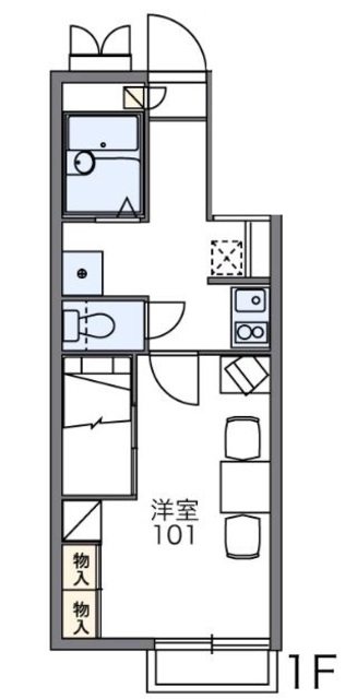 高松市木太町のアパートの間取り