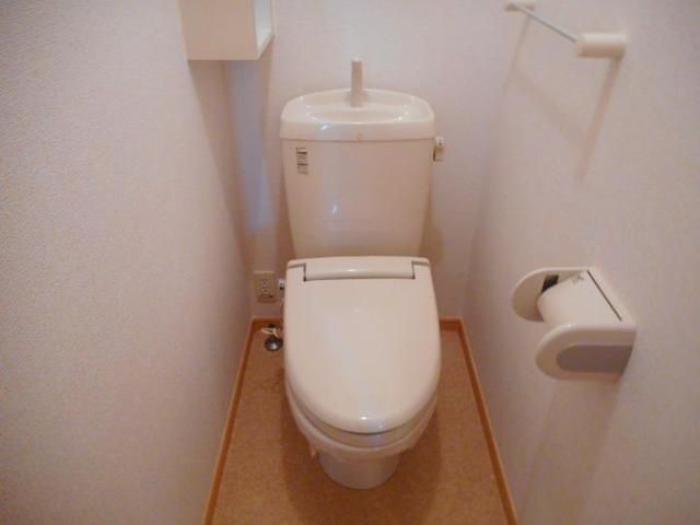 【あま市本郷のアパートのトイレ】
