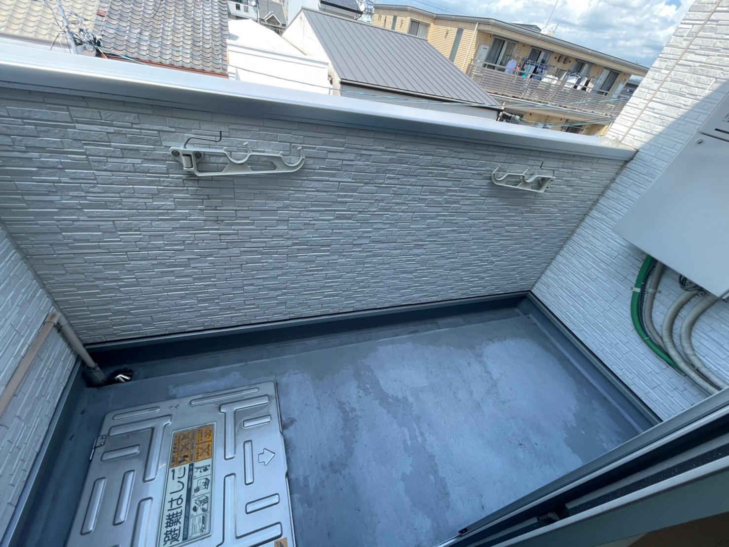 バルコニー　同じタイプ同じモデルを使用