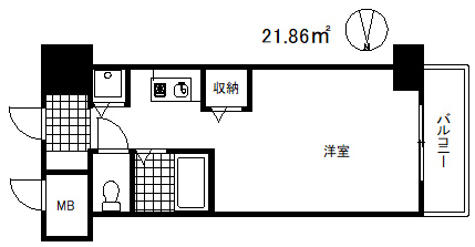 アージュ・リベルテ本山の間取り