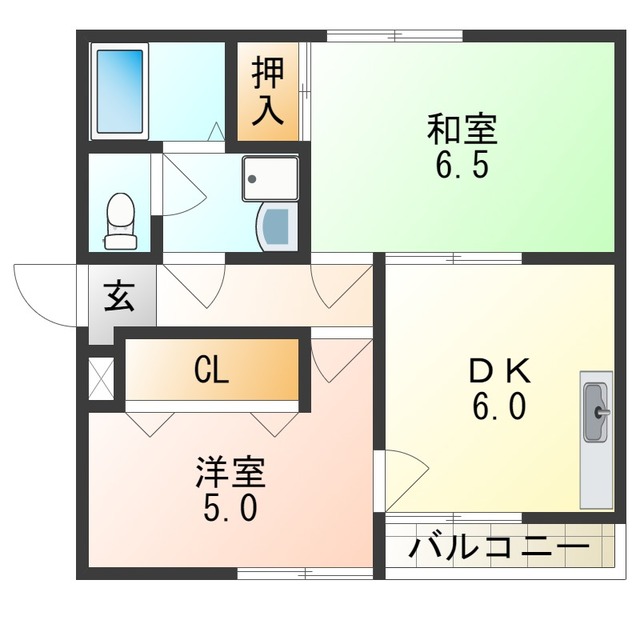 さんさん藤井寺の間取り