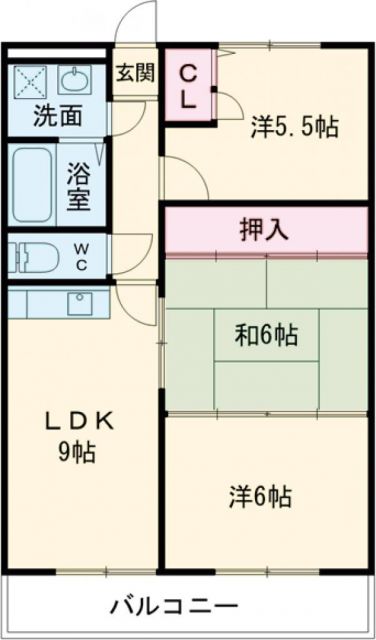 カルディア源の間取り