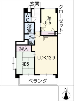 グリーンブリッジの間取り