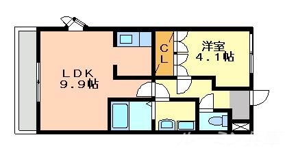 アシューレの間取り