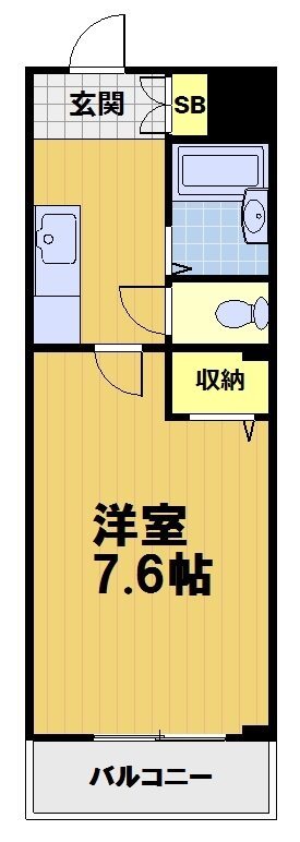 リーベン桂の間取り