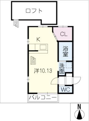 カーサヴェローナ　北棟の間取り