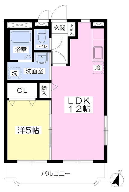 コンフォート弐番館の間取り