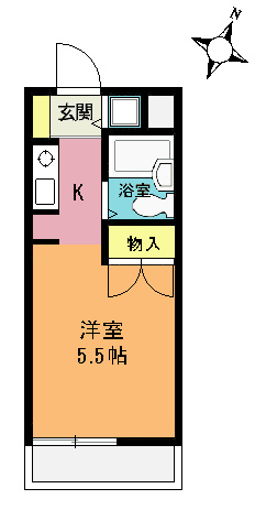 ホーユウコンフォルト桶川の間取り