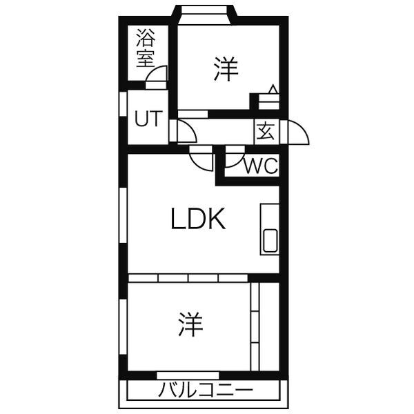 エルアモールの間取り