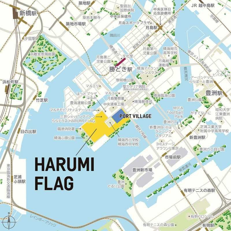 【ＨＡＲＵＭＩ　ＦＬＡＧ　ＰＯＲＴ　ＶＩＬＬＡＧＥ　Ｂ棟のその他】