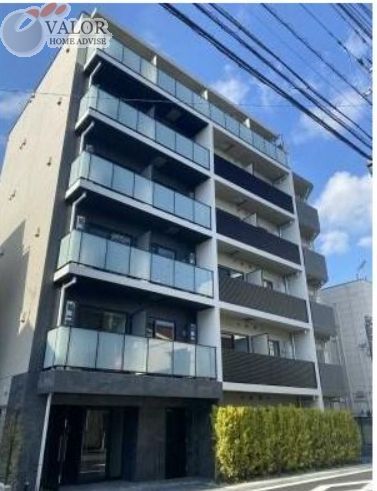 【横浜市鶴見区潮田町のマンションの建物外観】