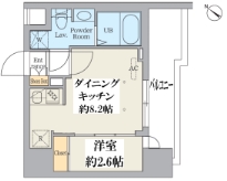 練馬区旭丘のマンションの間取り