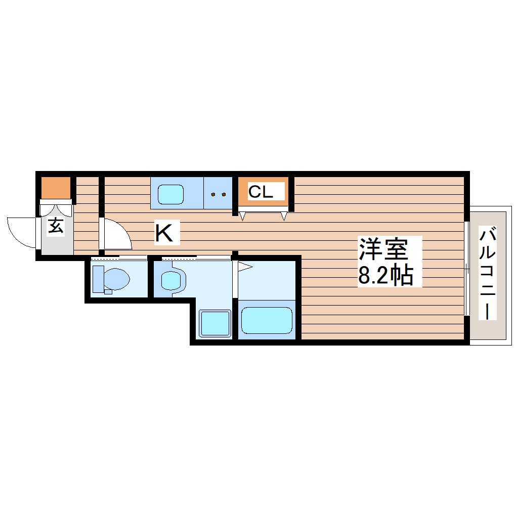 Befine門前町の間取り