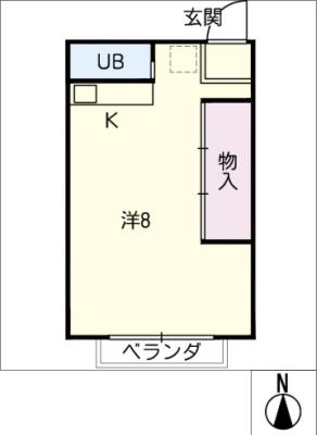 カーメルビルの間取り