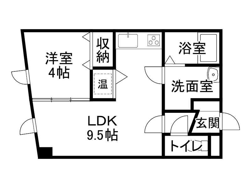 アイビーＷの間取り