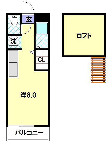 エスポワール本尾の間取り