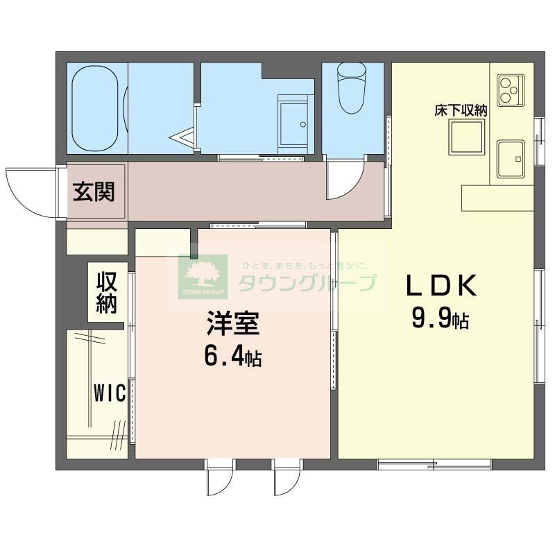 世田谷区池尻のマンションの間取り