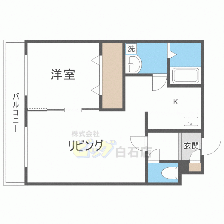 グレース美園の間取り