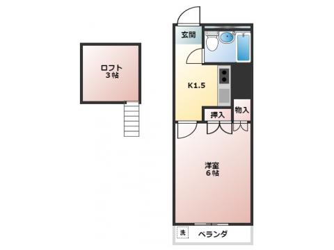 ケヤキハイツの間取り