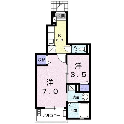 グレースコートの間取り